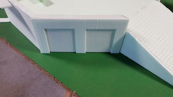 Das Landingpad bekommt erste verziehrungen.